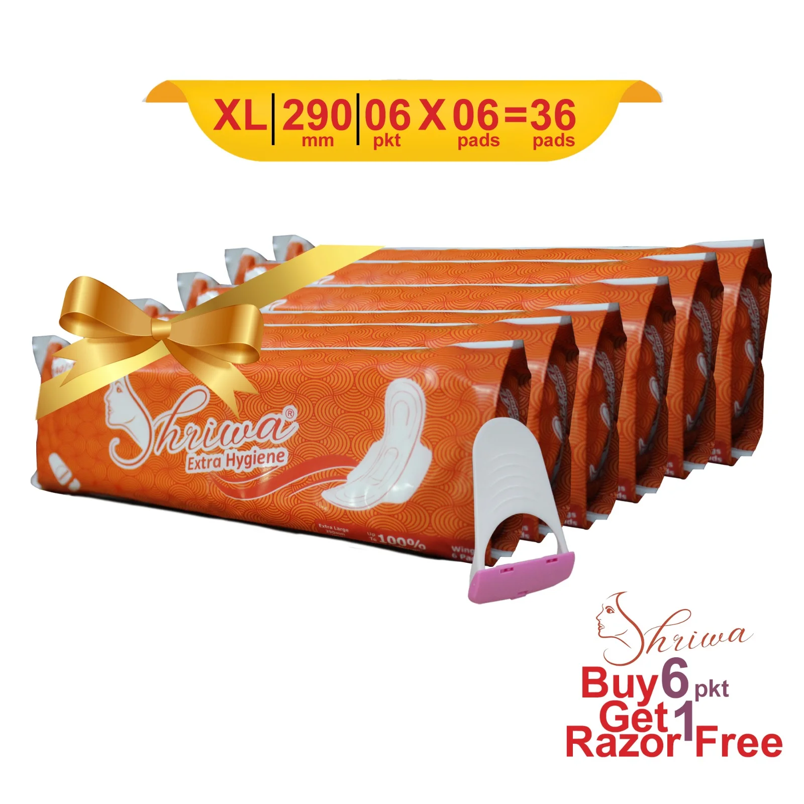 Shriwa – Extra Hygiene (Combo Pack of 6)